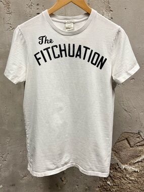 RARE Vintage 2013 Abercrombie & Fitch The Fitchuation White T-Shirt Jersey Shore